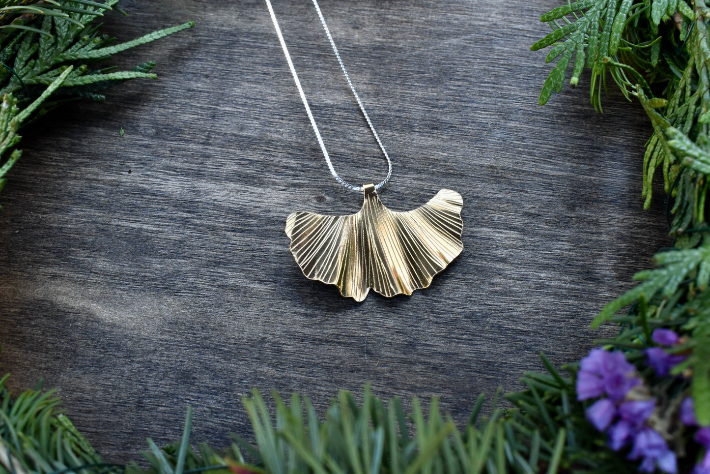 Ginkgo Pendant