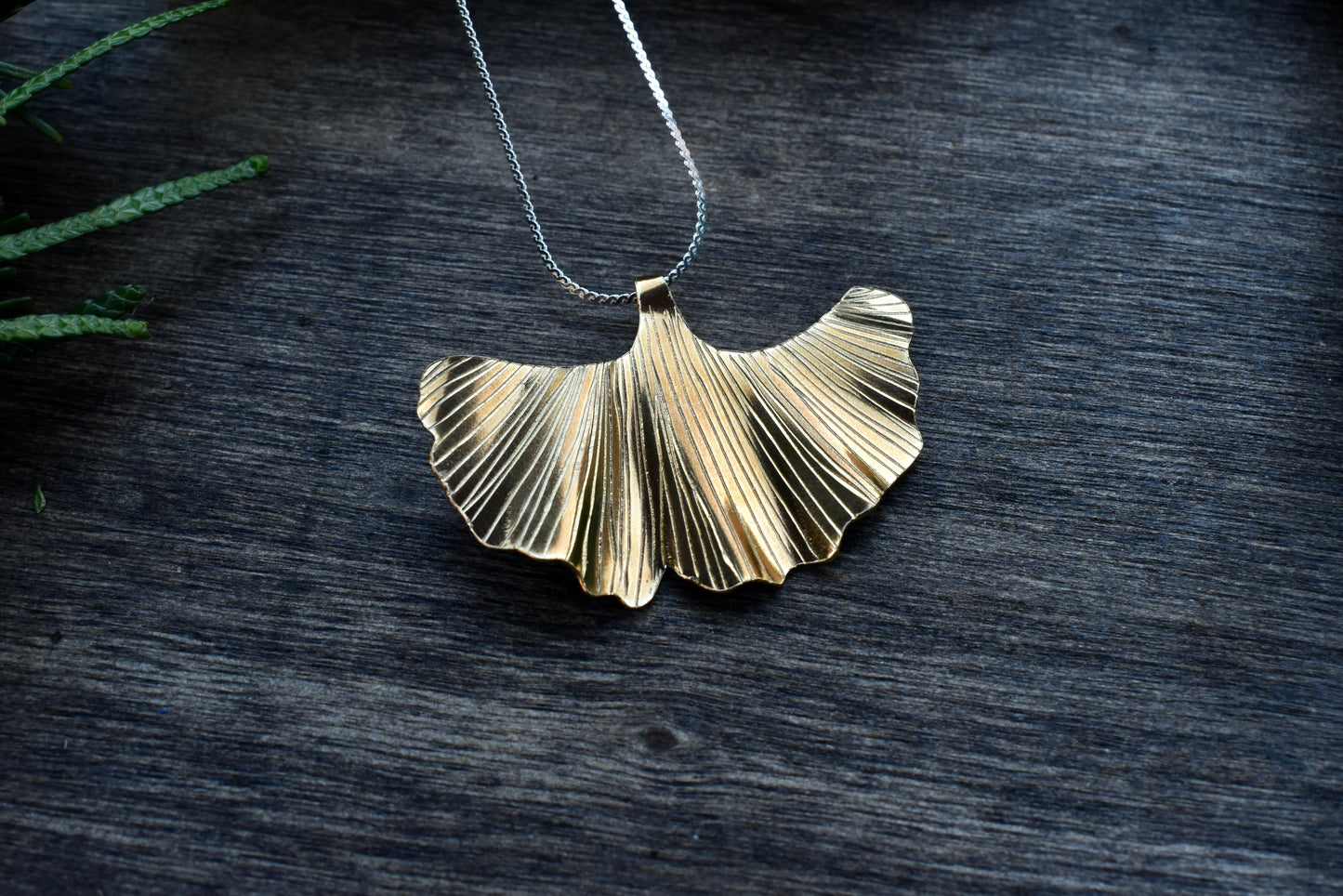 Ginkgo Pendant