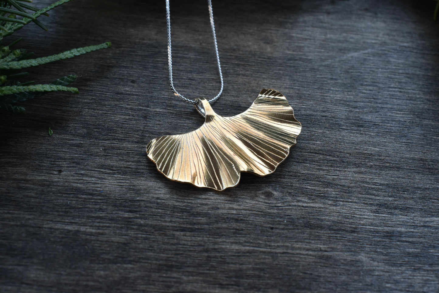 Ginkgo Pendant