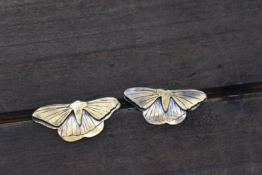 Brass Moth Studs