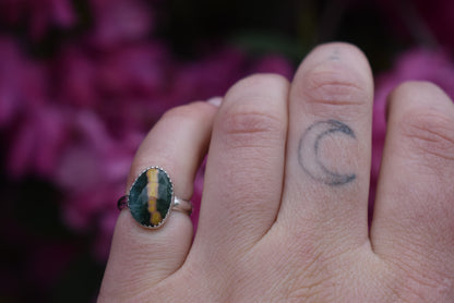 Ocean Jasper Ring Size 4.5