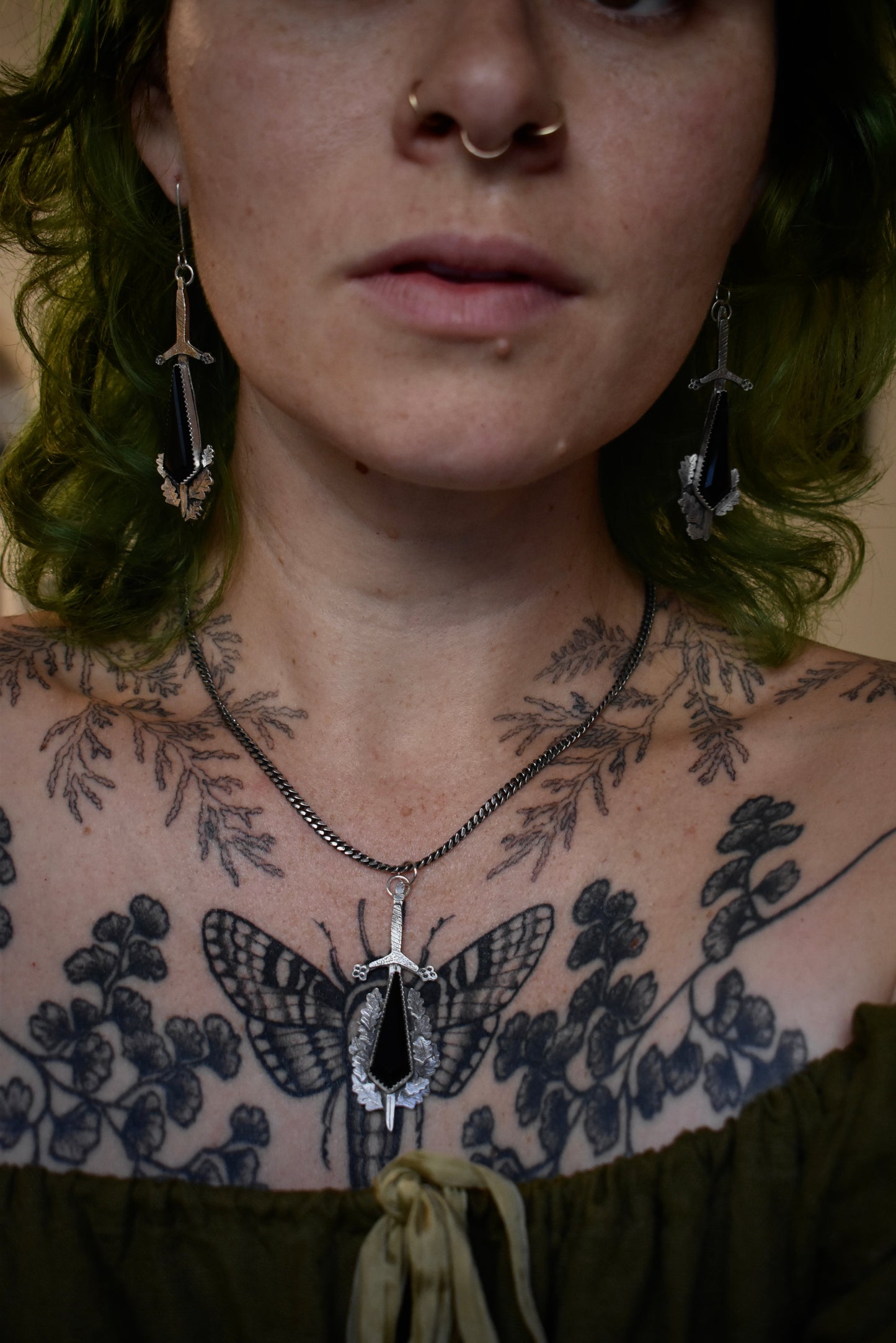 A Sword in the Stone Pendant