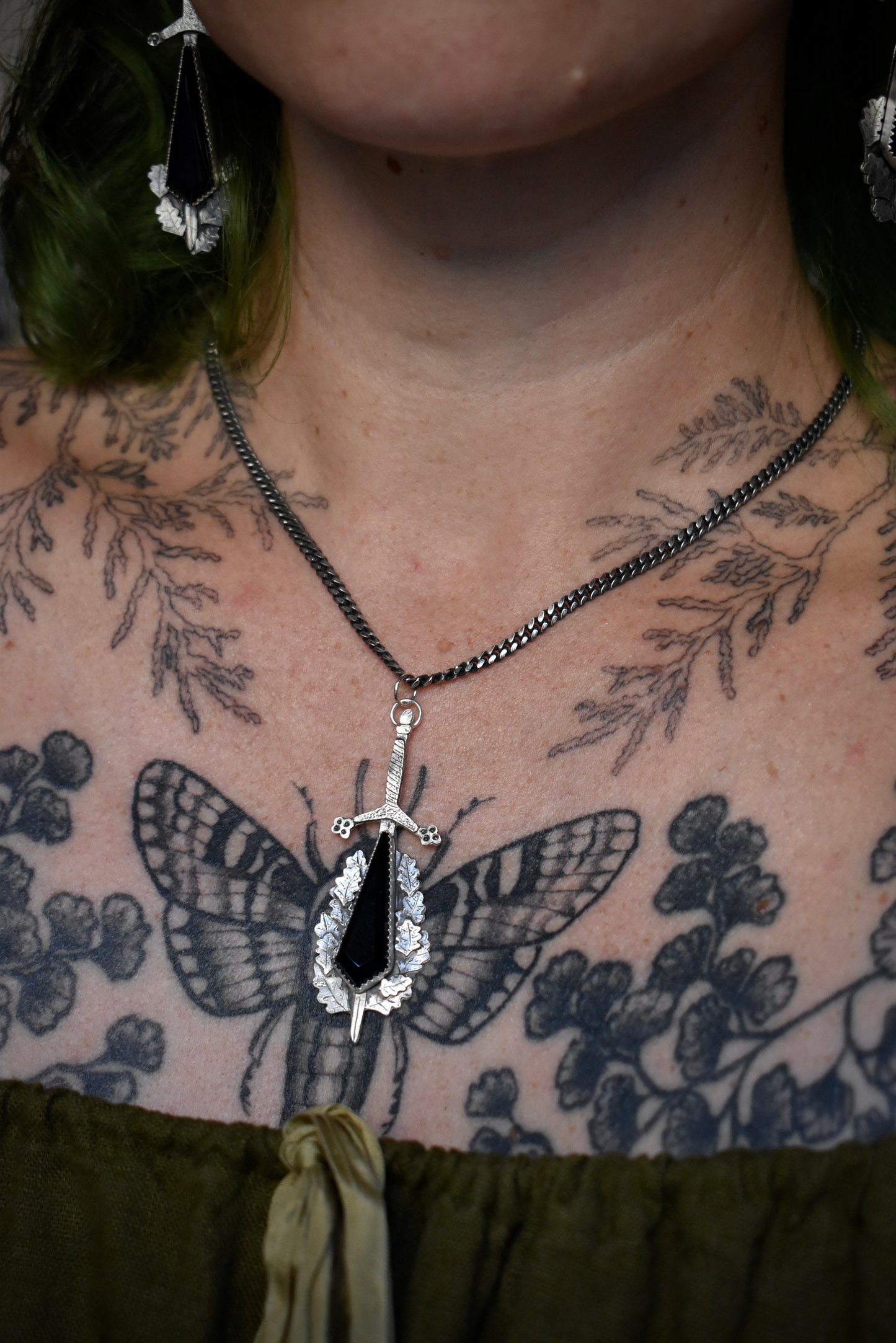 A Sword in the Stone Pendant