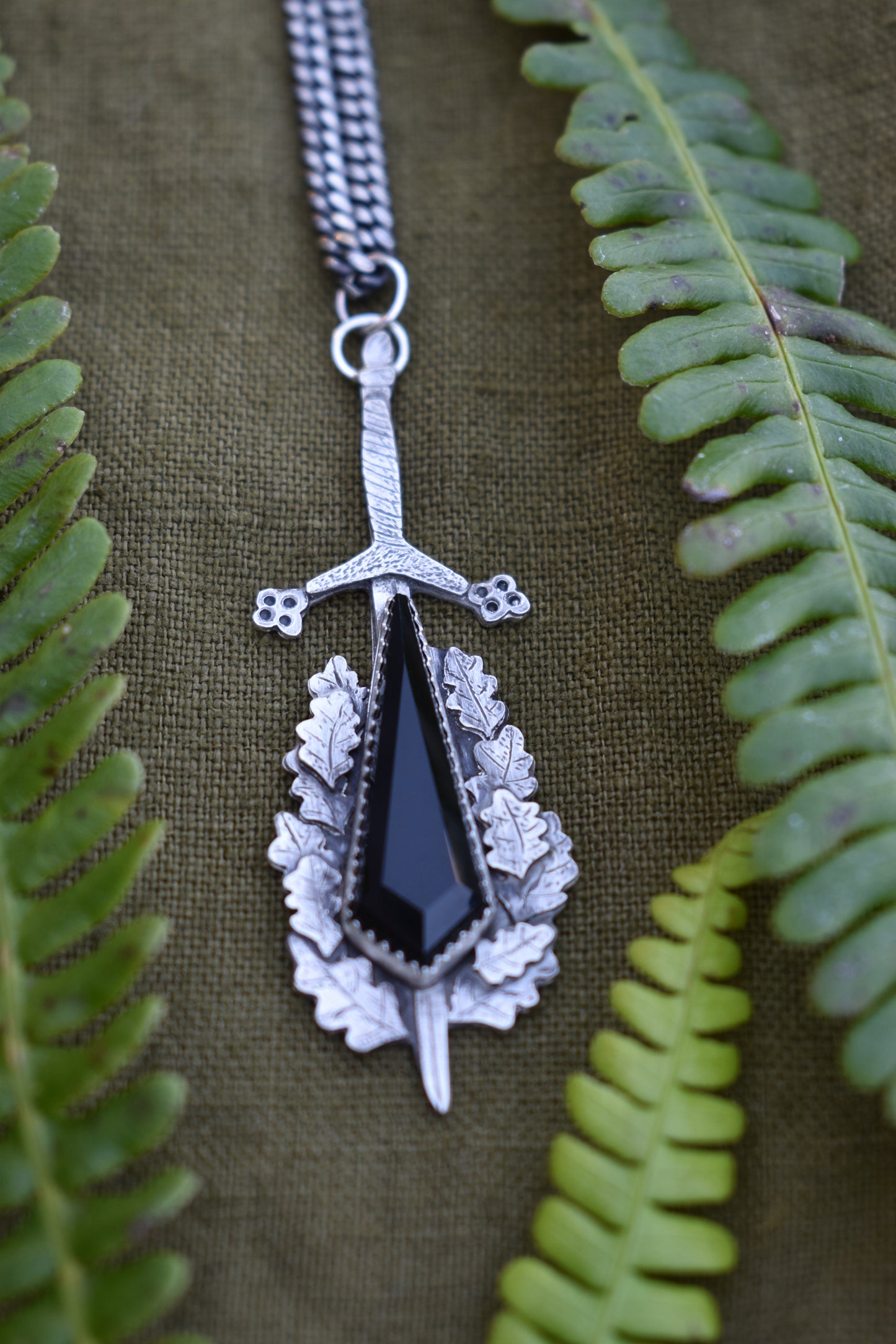 A Sword in the Stone Pendant