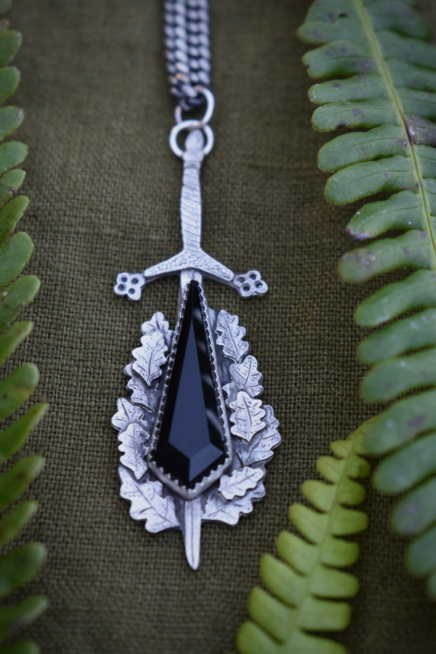 A Sword in the Stone Pendant